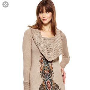 PHILOSOPHY by Republic Raglan Sweater Dress M